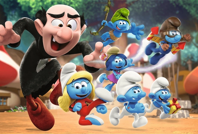 TREFL Puzzel Smurfen: Papa Smurf's Les 100 stukjes