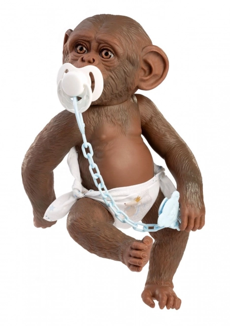 Guca 993 REBORN OPIĆKA - realistische aap baby met volledig vinyllichaam - 32 cm