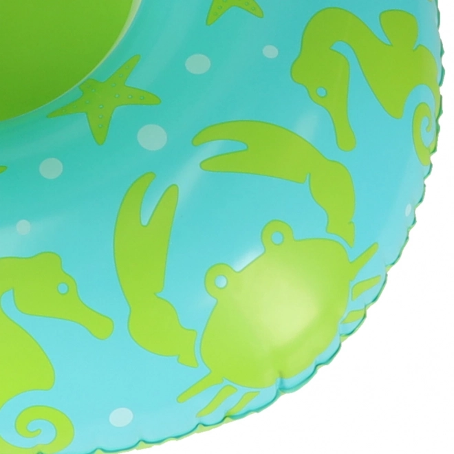 Groene opblaasbare drijfring met klep BESTWAY voor baby's