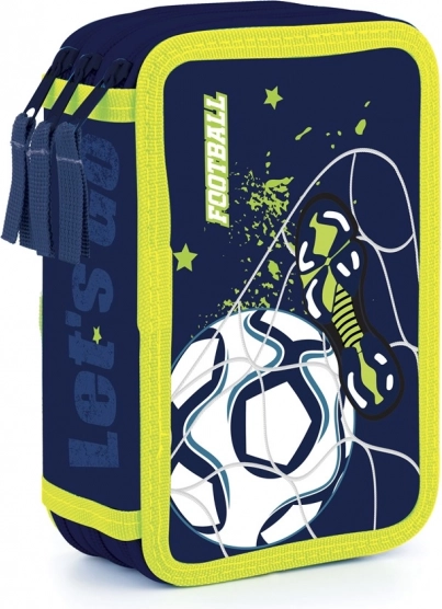 Etui 3-lagen leeg voetbal