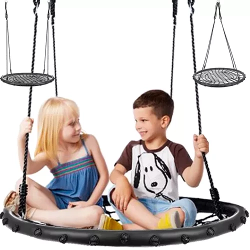 Wieg Zwaluwennest 100 cm - zwart gaas