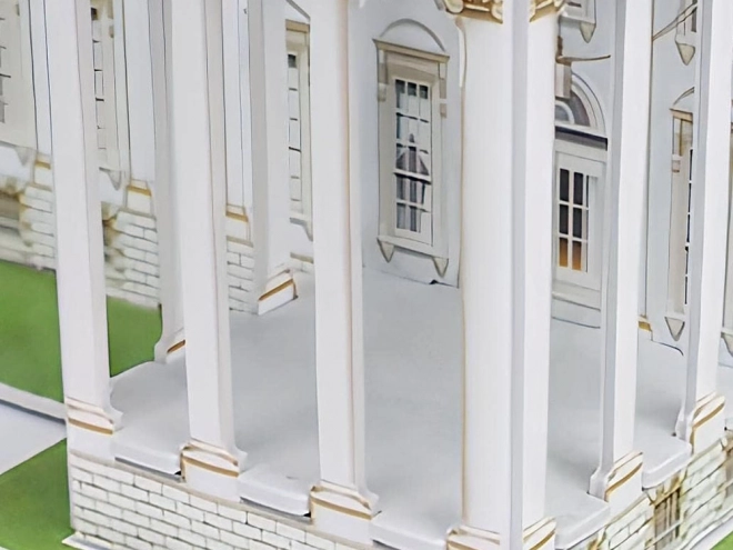 3D ruimtelijke puzzel gebouw WITTE HUIS ZA2529