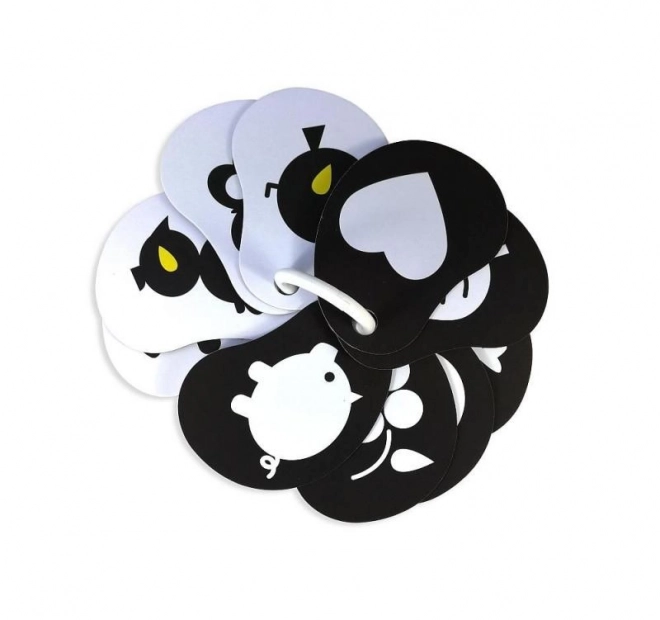 Contrasten voor baby’s herkenning voor de kleintjes 10 stuks