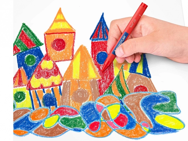 Staedtler Noris Jumbo waskrijtjes 12 kleuren