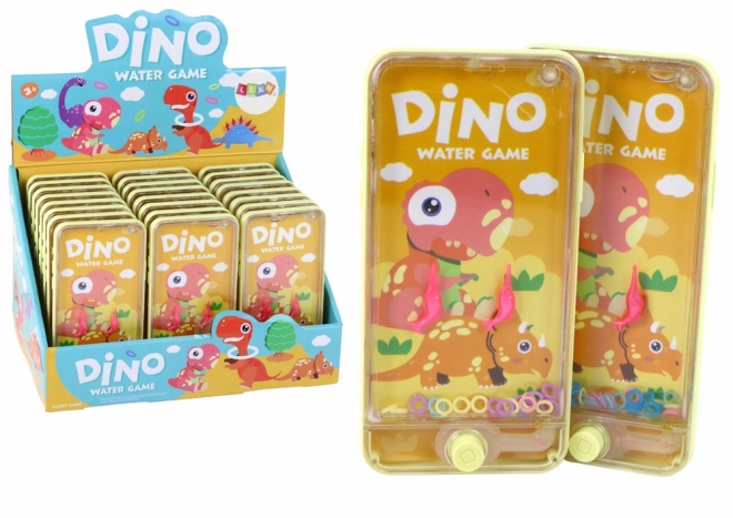 Water vaardigheidsspelconsole Telefoon Dino Geel