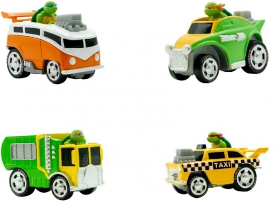 Teenage Mutant Ninja Turtles metalen autootjes 1:64