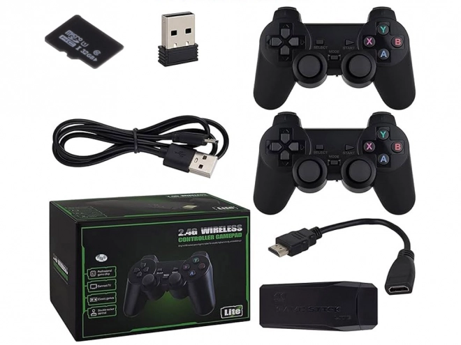 Retro gaming console met HDMI en 2 controllers