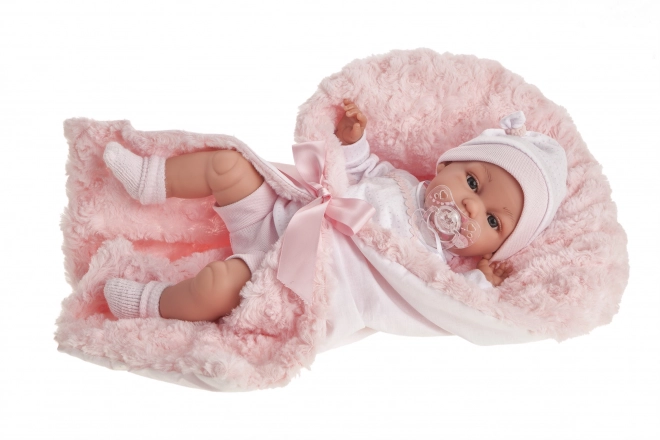 Antonio Juan 7030 Toneta Realistische baby met geluiden en zacht stoffen lichaam - 34 cm