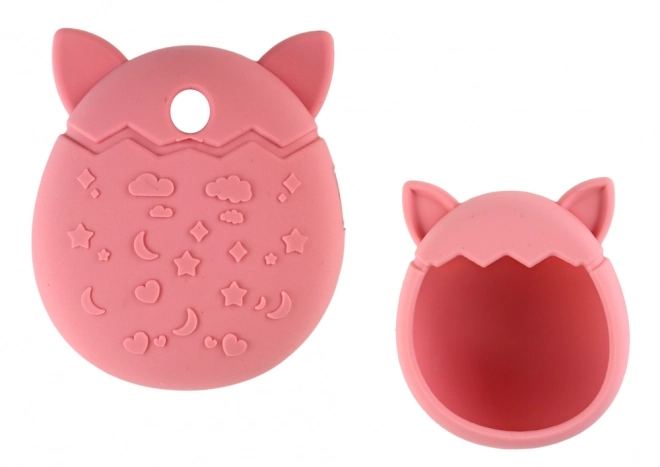 Siliconen hoesje Poederroze voor Tamagotchi