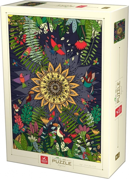 Puzzle DEICO – tropen, 1000 stukjes