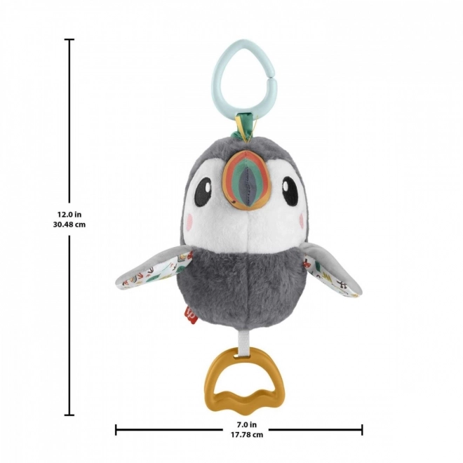Hanger met flapperende toekan