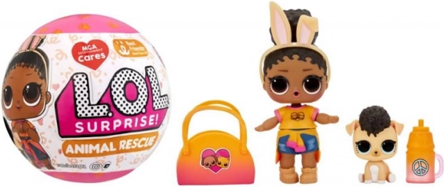 L.O.L. Surprise! dierenliefhebber – pop met diertje en accessoires