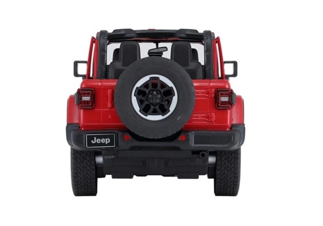 Auto R/C Jeep Wrangler Rubicon 1:14 Rastar – Rood