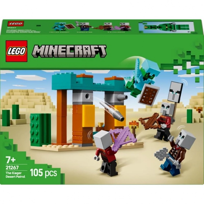 Lego Minecraft Zandpatrouille