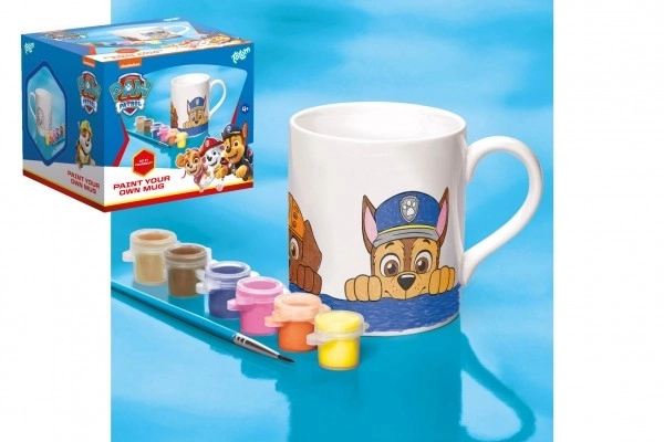 Schilderen van de Paw Patrol-beker