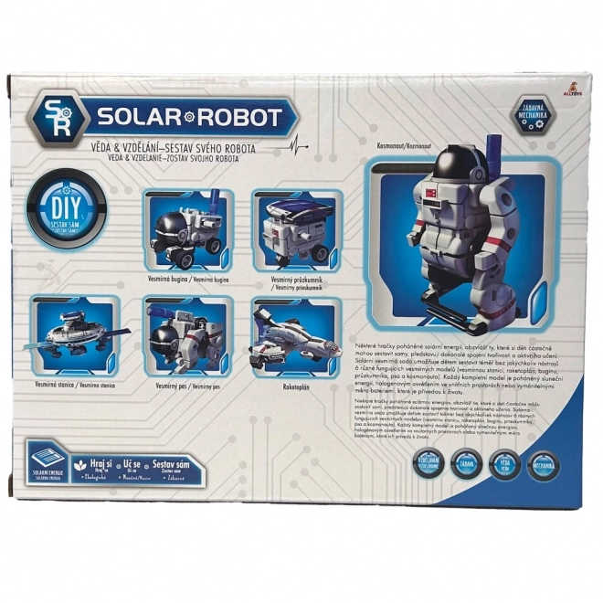 Robotische zonne-energie bouwpakket 6 in 1