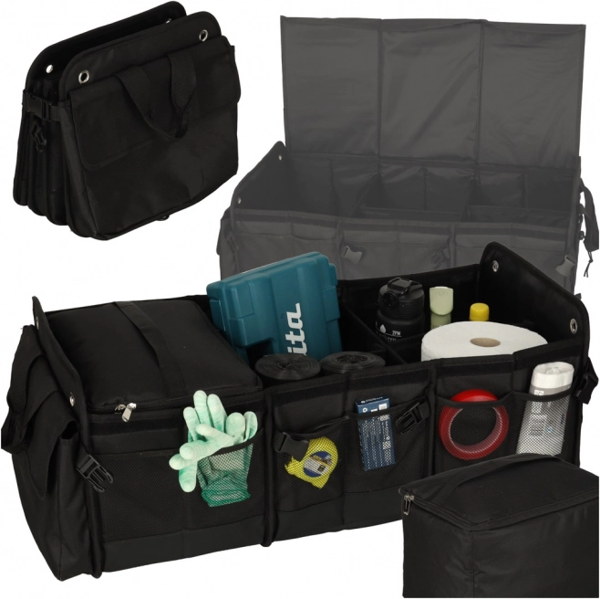 Organizer voor de kofferbak met thermotas