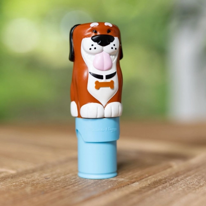 Sticker WOW! Stempelsticker hondje