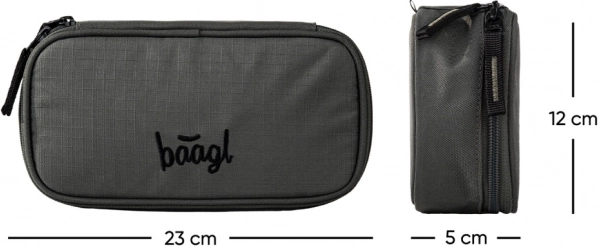 Baagl Set 3 Cubic Grove: rugzak, etui, zak