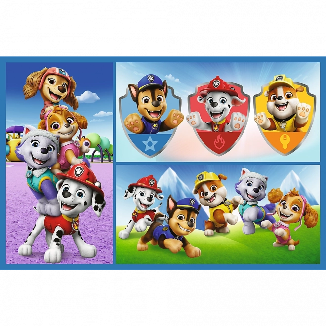 Puzzel Paw Patrol 2in1 2x70 stukjes