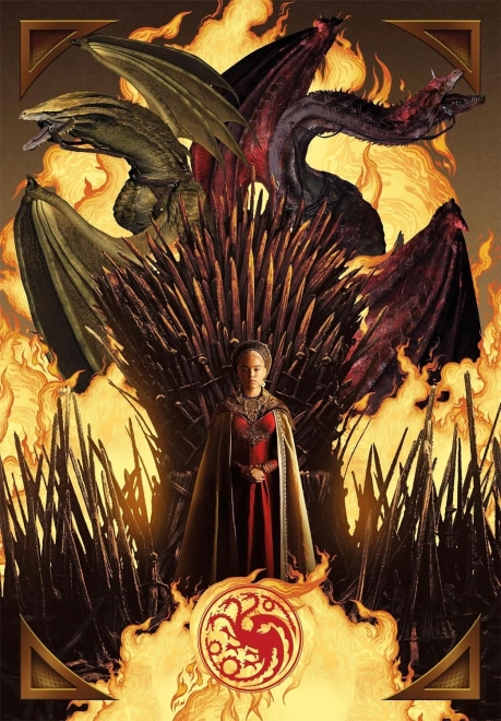 CLEMENTONI Puzzel Huis van de Draak: Rhaenyra Targaryen 1000 stukken