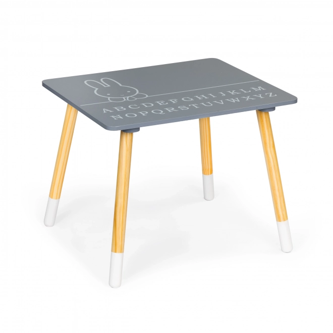 Kinder tafel met twee stoelen set meubelen Ecotoys