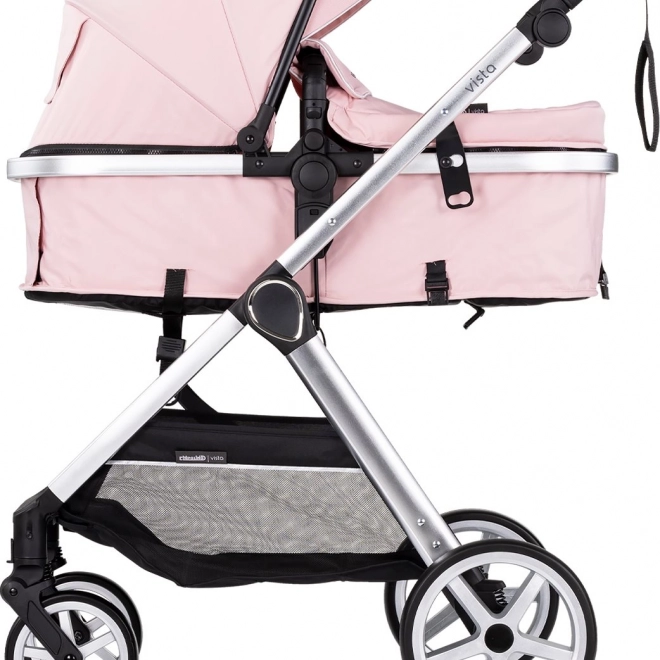 Kinderwagen Chipolino Vista 2v1 Roze Marshmallow