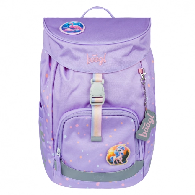 BAAGL 3 SET Airy Knuffeldieren: rugzak, etui, zak