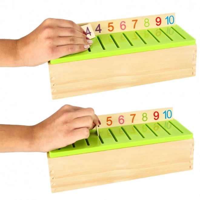 Houten Montessori educatieve sorteerder