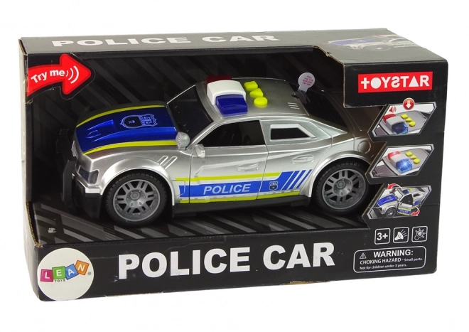 Politieauto 1:14 Lichten Geluid Zilver
