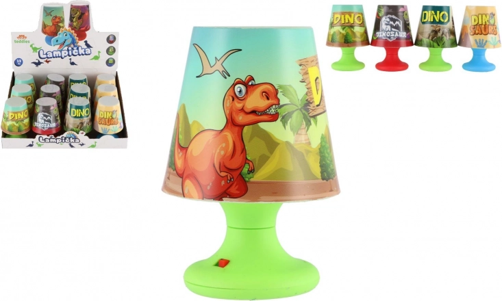 Mini kinderlamp dinosaurus op batterijen