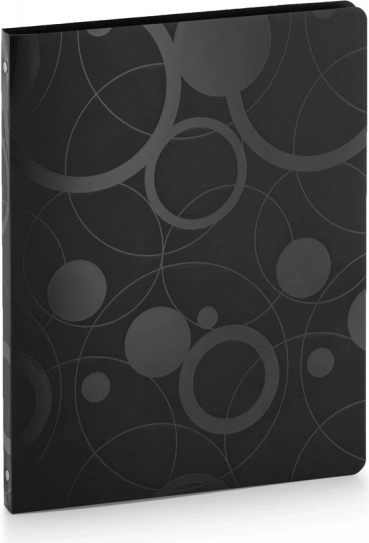 Ordner Black and White zwart A4