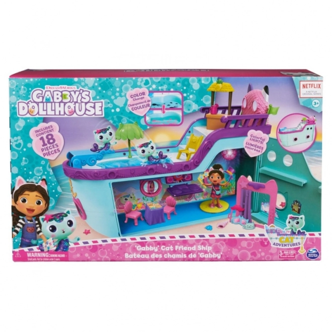 Set van figuren Gabi's Kattenhuis Zeemeerminnen van het excursieschip