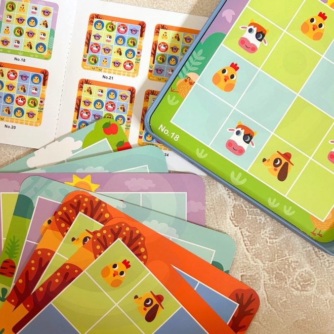 Kindersudoku boerderij door Tooky Toy