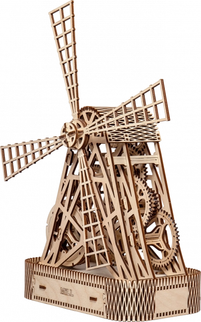 WOODEN CITY 3D puzzel Molen 222 delen