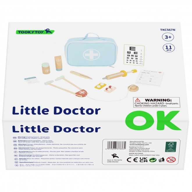 Houten doktersset