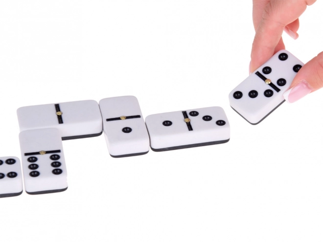 Logisch spel Domino voor kinderen en volwassenen