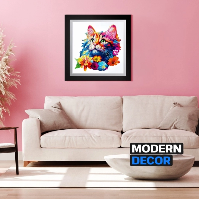 Houten puzzel Kat 200 stukjes