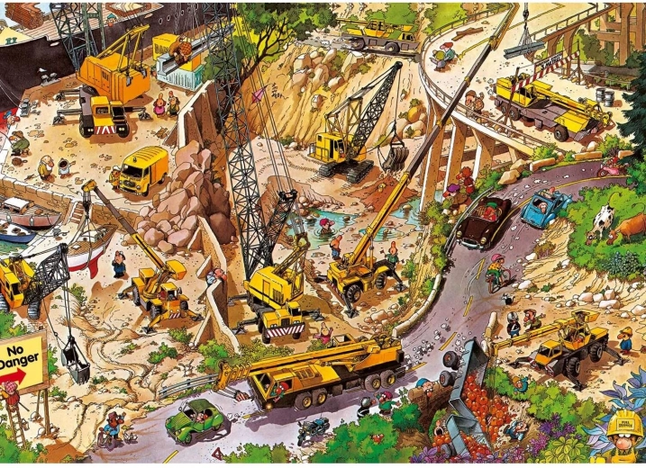 Puzzel HEYE Slottenkraker Tonio 1000 stukjes
