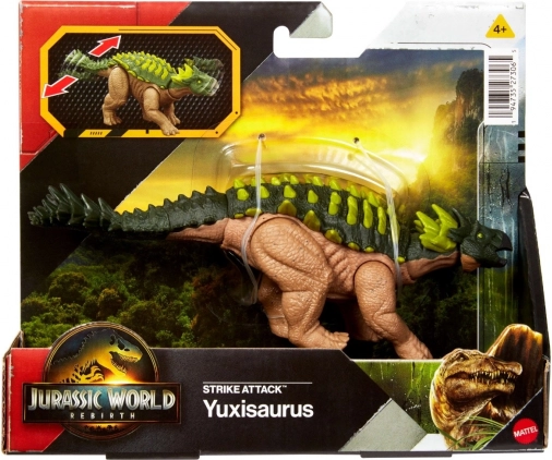 Figur van een aanvallende dinosaurus Jurassic World Rebirth