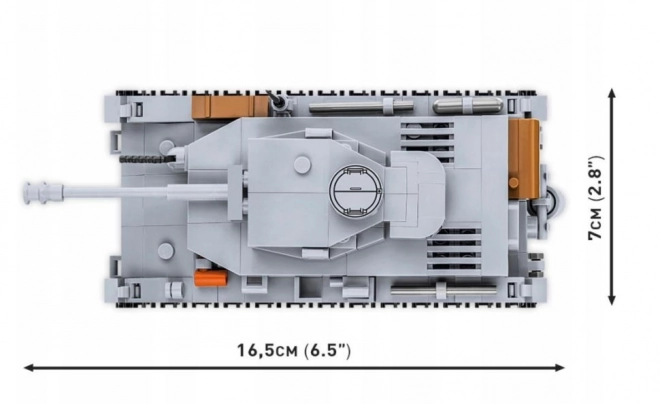 COBI 2714 II WW Panzer IV Ausf D, 1:48, 320 k