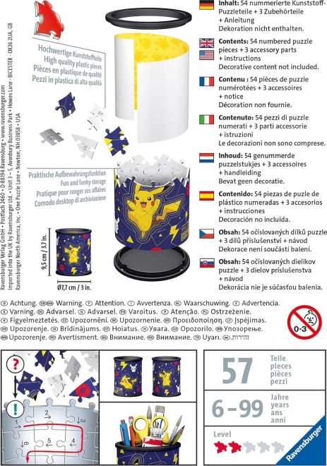 Potloodhouder Pokémon 54 stukjes