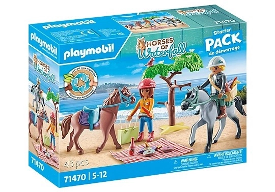 Figurenset paarden 71470 Strandrit met Amelie en Ben