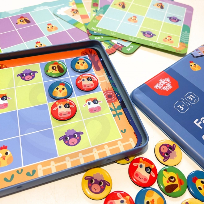 Kindersudoku boerderij door Tooky Toy