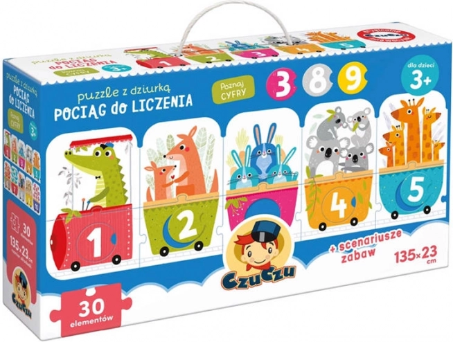 Puzzel met gat – teltrain