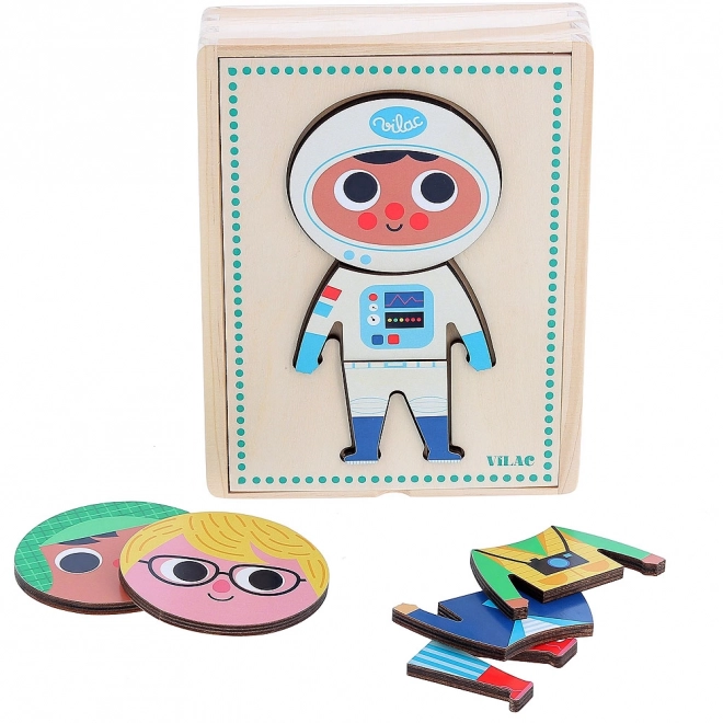 Vilac Aankleedpuzzel Jules