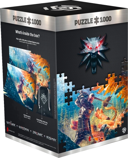Puzzle GOOD LOOT Witcher – Gevecht met de griffioen 1000 stukjes