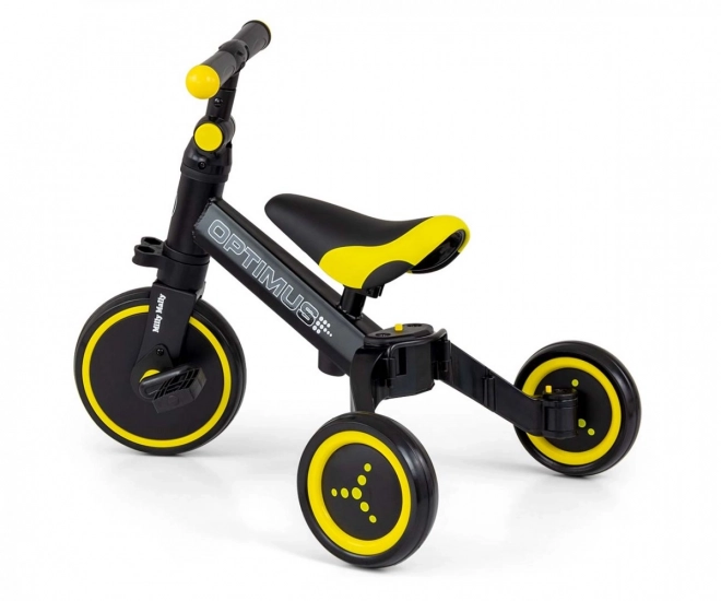 Kinderdriewieler 3 in 1 Optimus Zwart