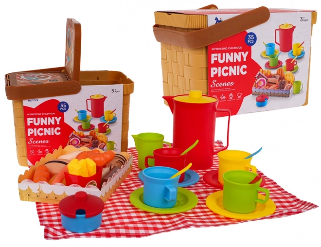Picknickset 35el.