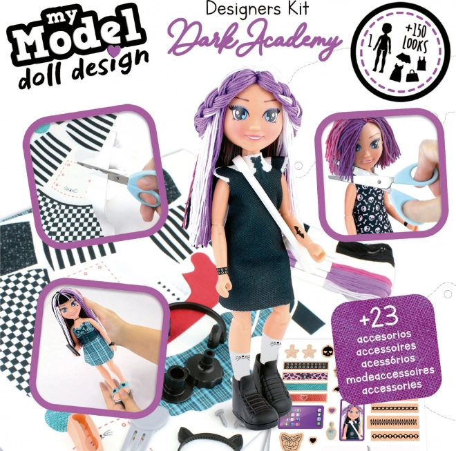 EDUCA Creatieve set Mijn Model Pop Ontwerp: Donkere Academie